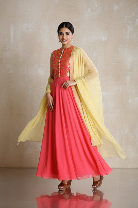BRIGHT PEACH KALIDAR SET