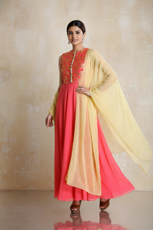 BRIGHT PEACH KALIDAR SET