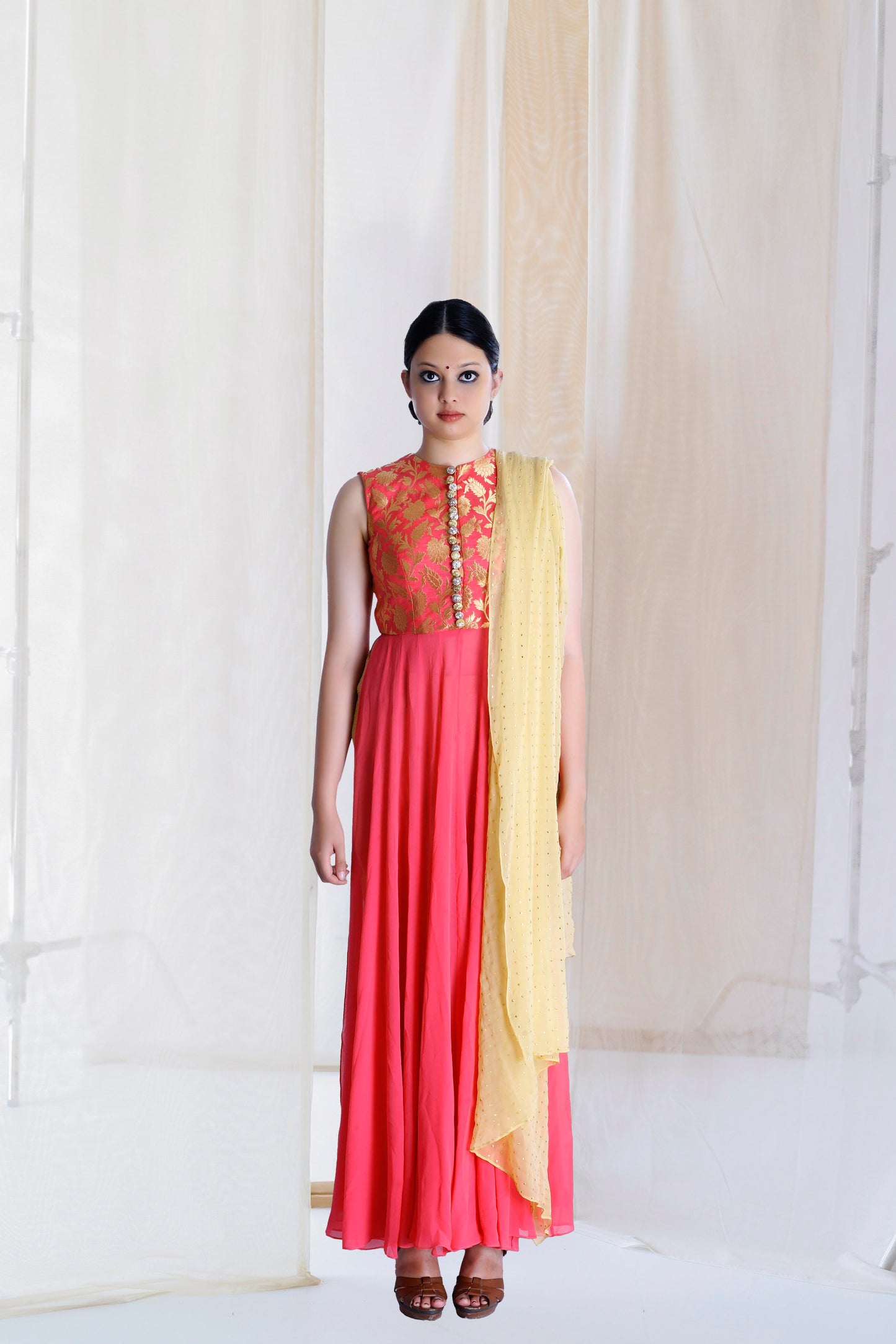 BRIGHT PEACH KALIDAR SET